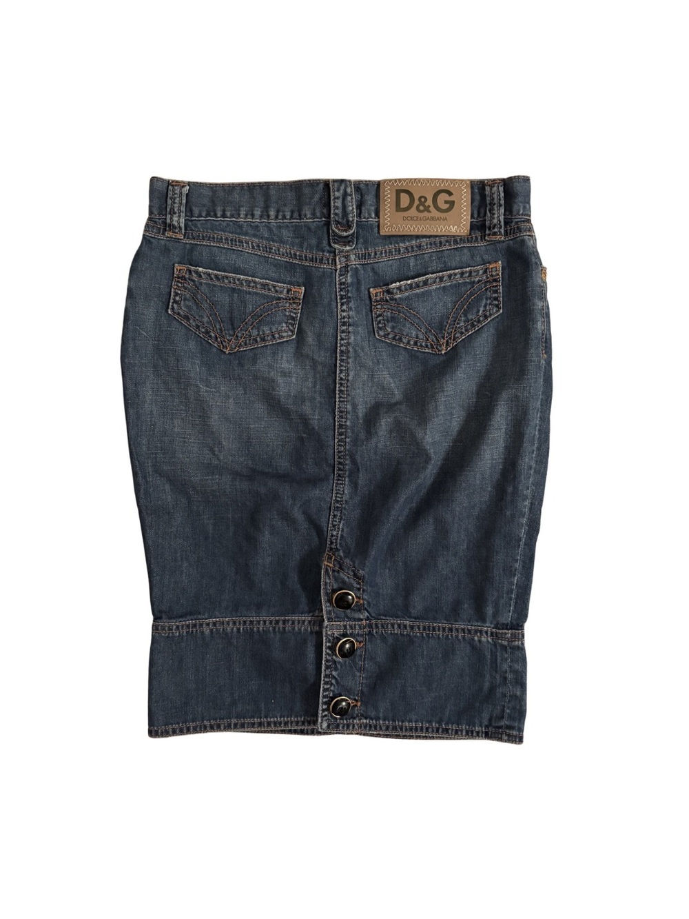 D&G 1990’s Archival Denim Skirt